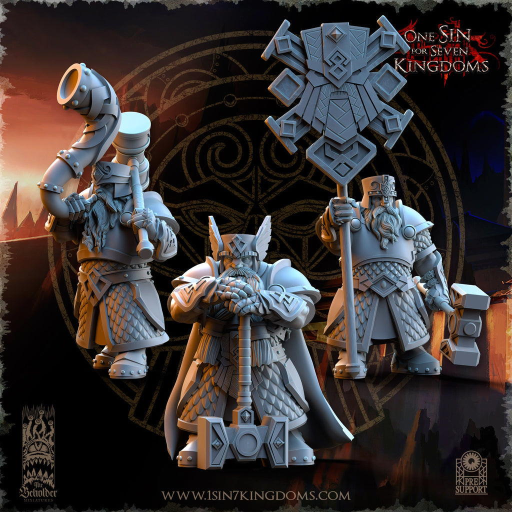 Hammer Brotherhood Warriors, The Beholder Miniatures