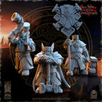 Hammer Brotherhood Warriors, The Beholder Miniatures