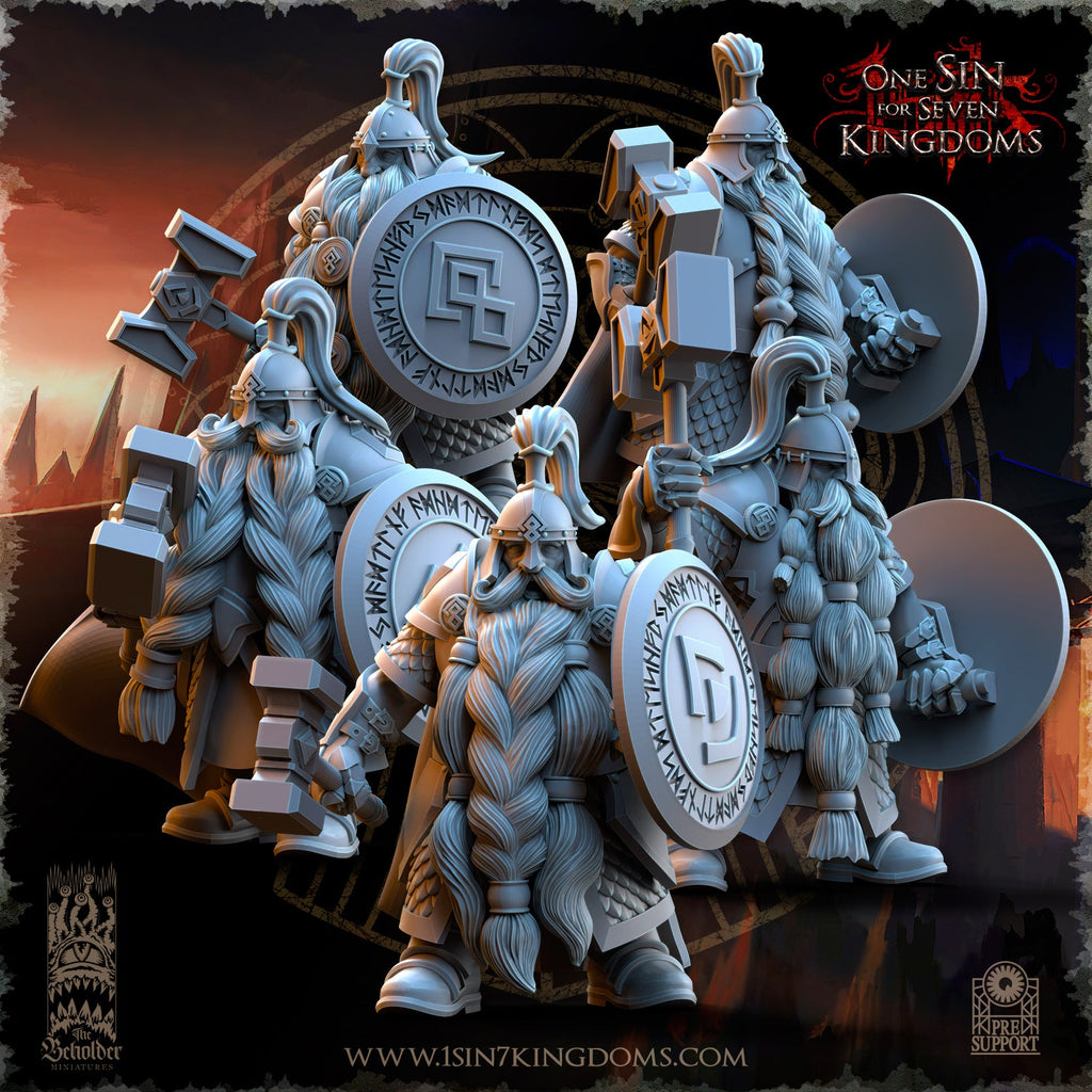 Highborn Warriors, The Beholder Miniatures