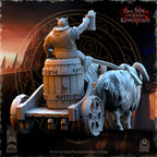 Oktobeard Fest Chariot, The Beholder Miniatures
