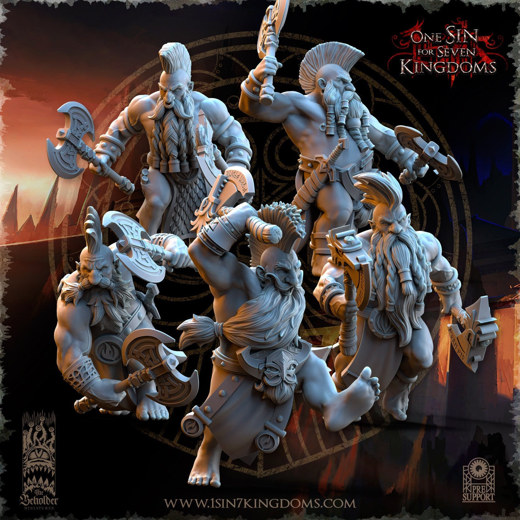 Slayers of Molten Core, The Beholder Miniatures