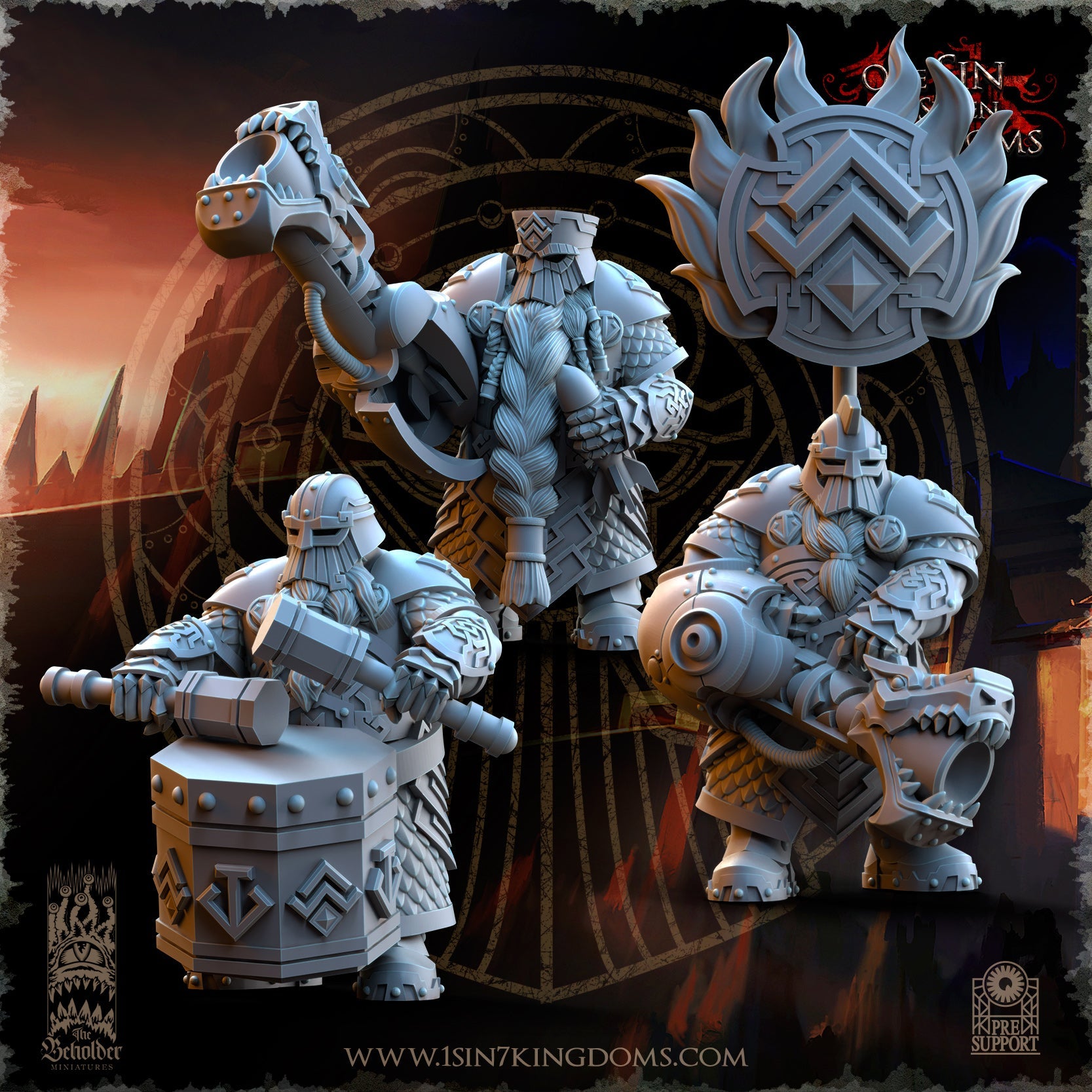 Snapdragons, The Beholder Miniatures