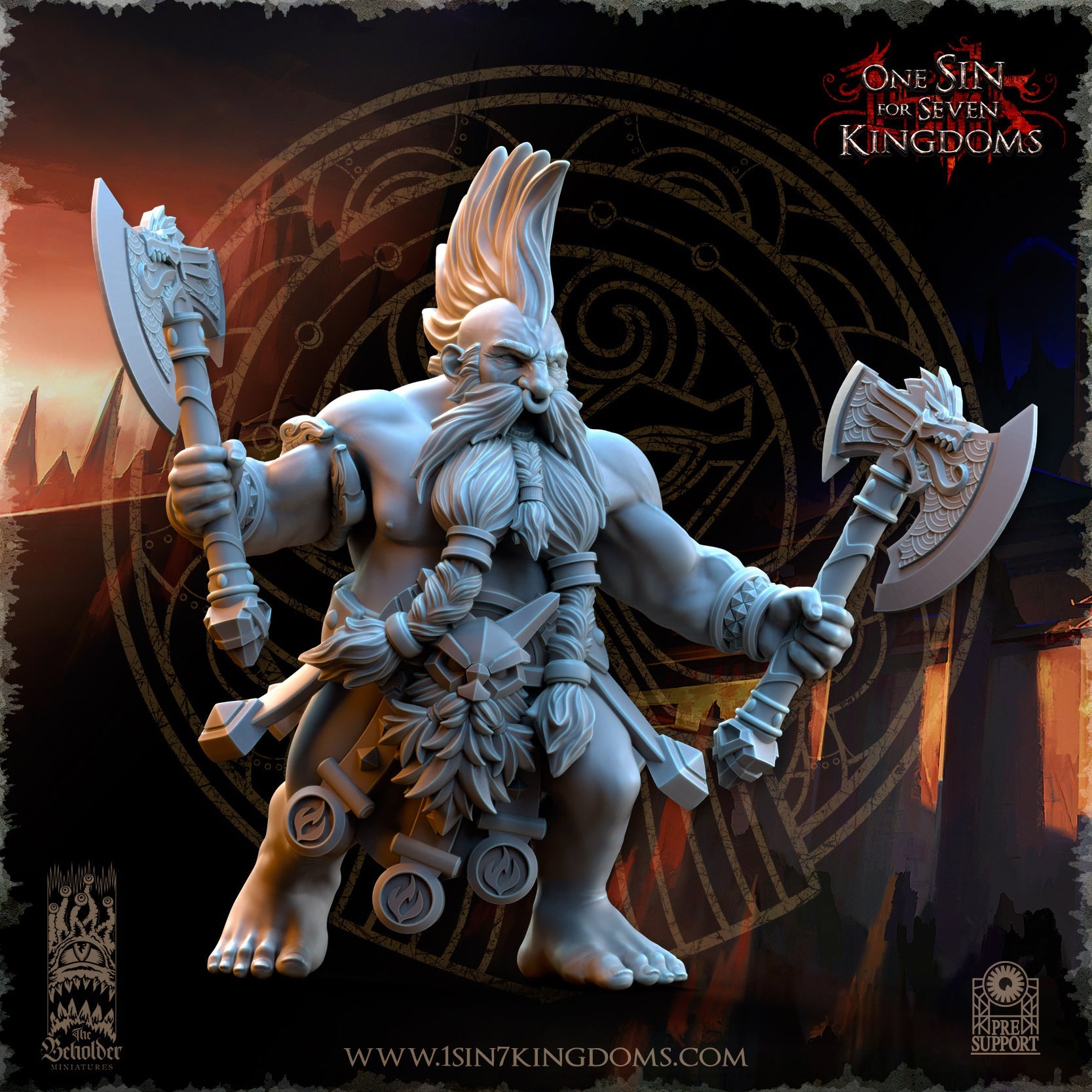 Tharin, The Beholder Miniatures