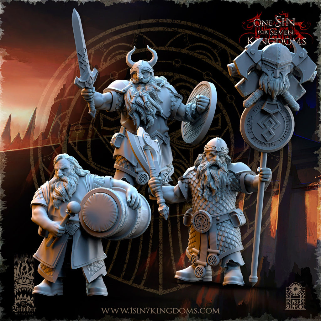 Warriors, The Beholder Miniatures