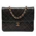 Small CC Quilted Lambskin Single Flap