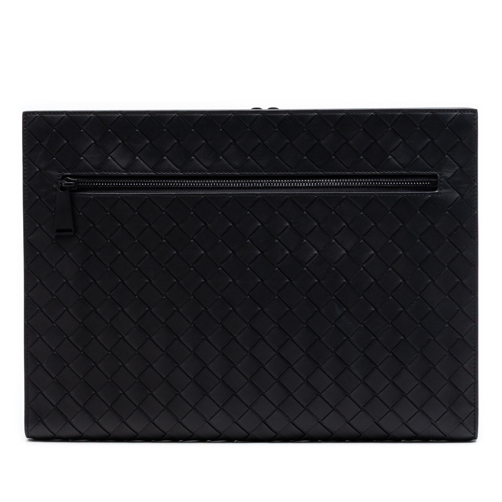 Calfskin Intrecciato Document Case