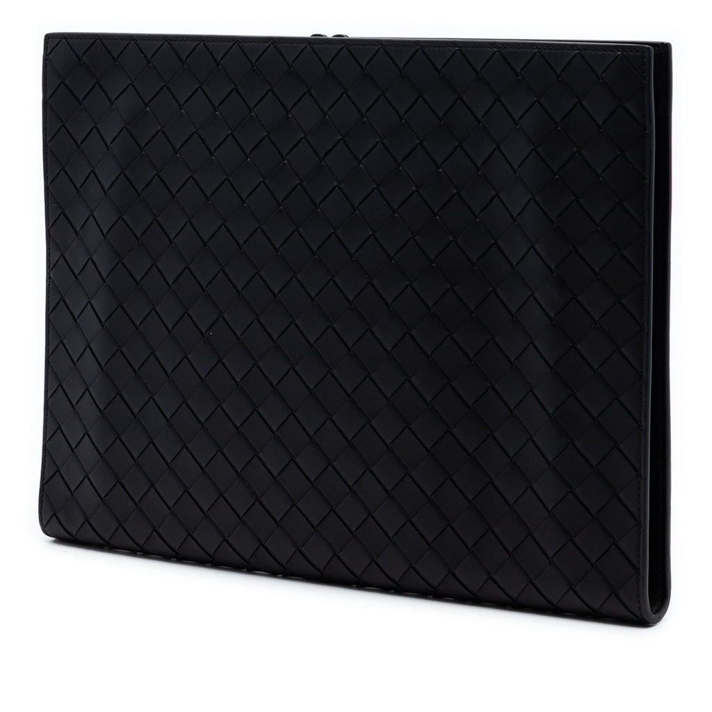 Calfskin Intrecciato Document Case