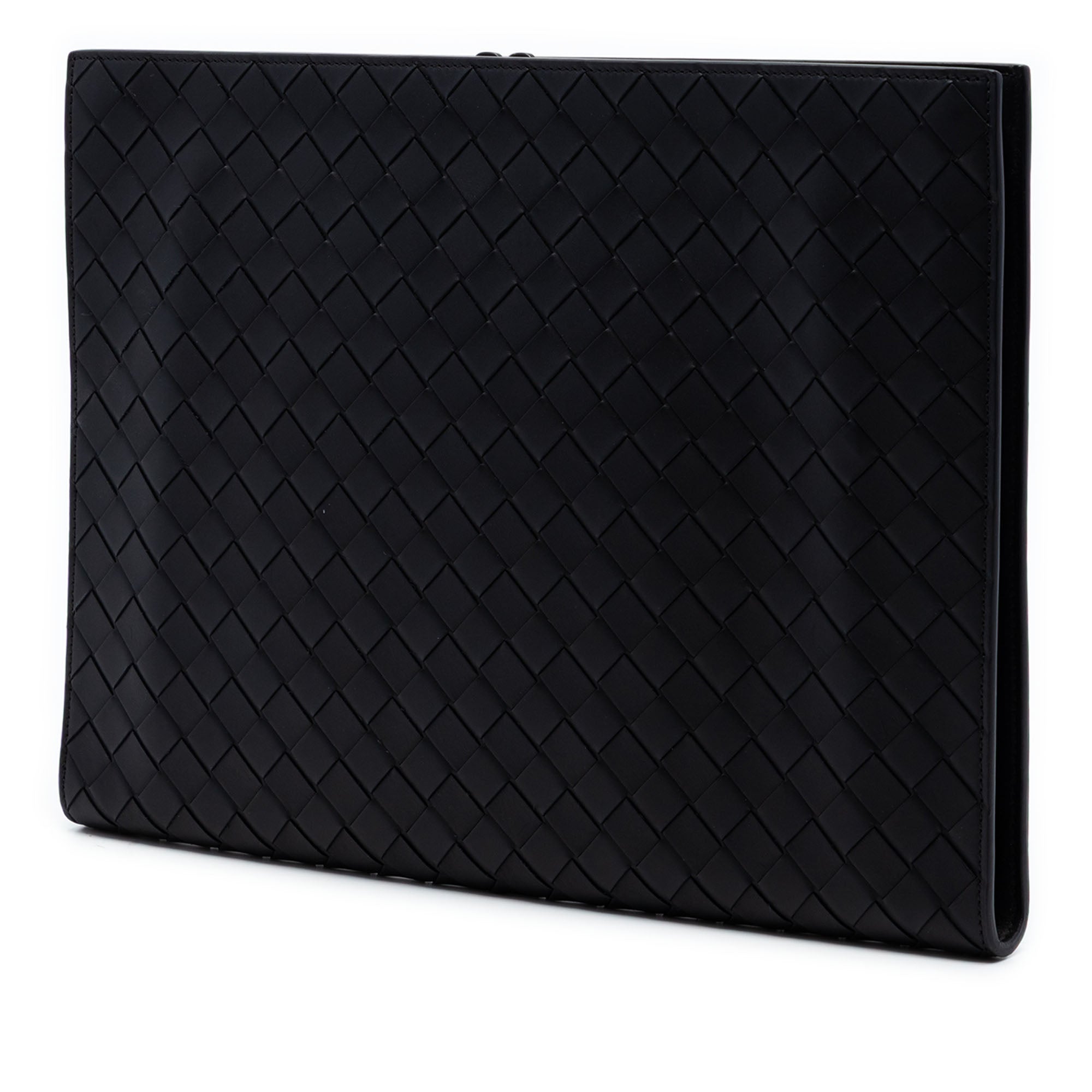 Calfskin Intrecciato Document Case