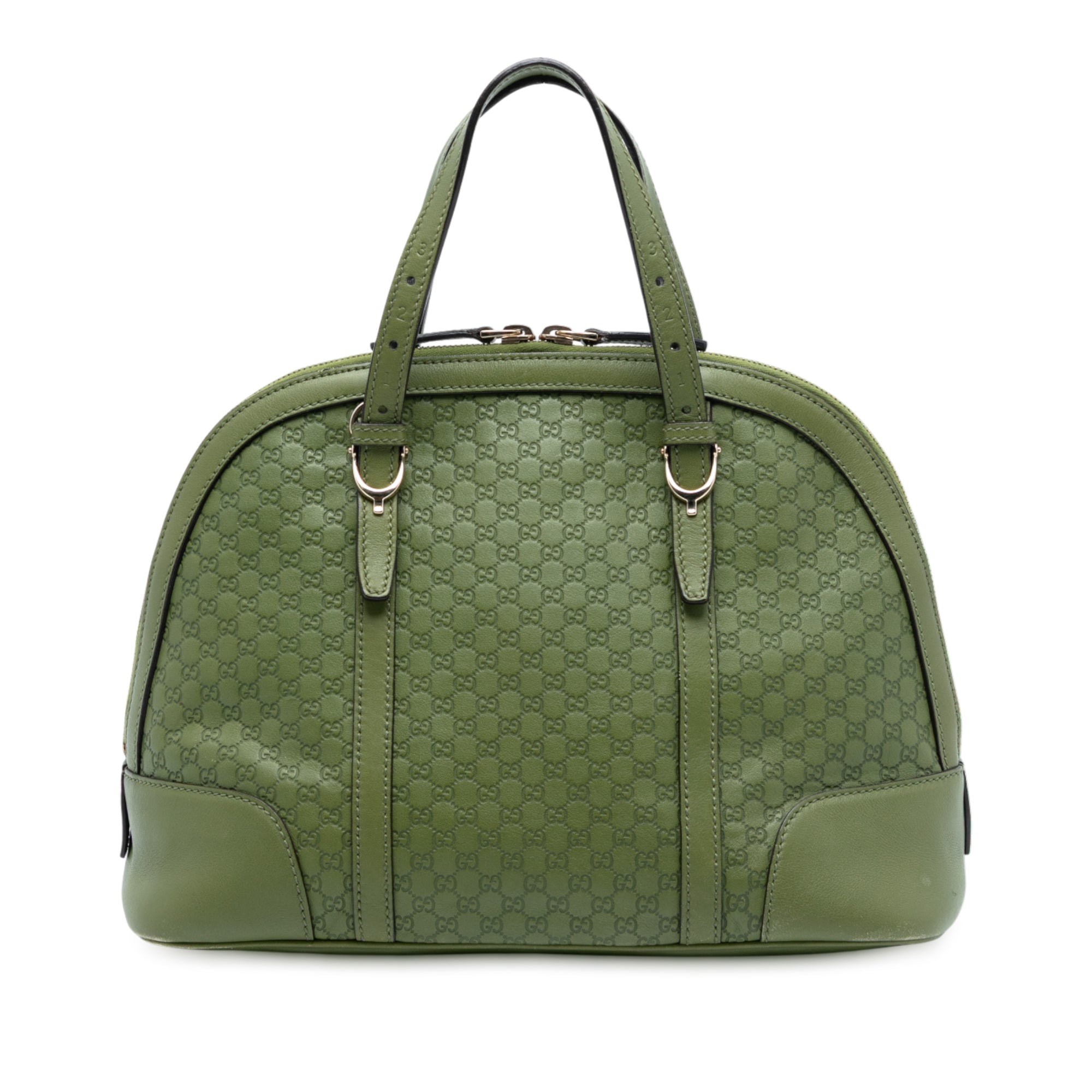 Small Microguccissima Nice Dome Satchel