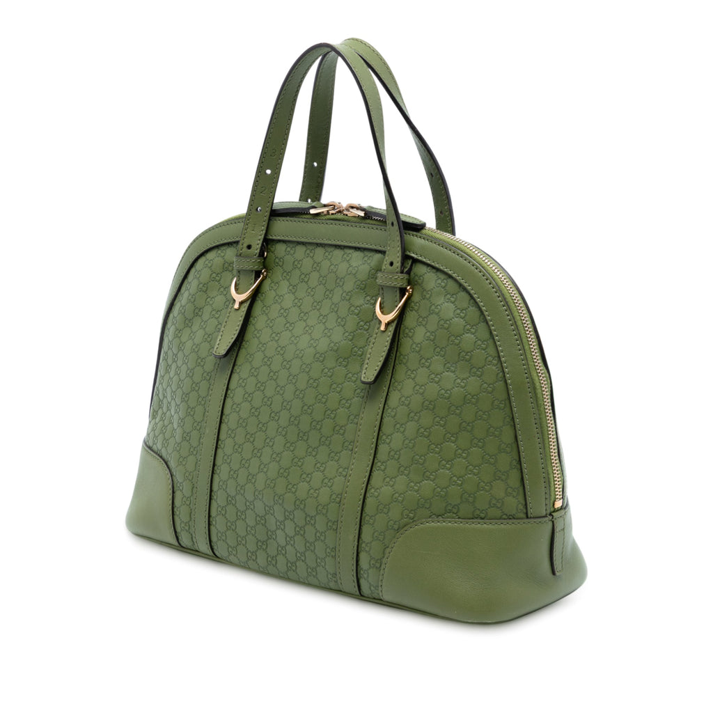 Small Microguccissima Nice Dome Satchel