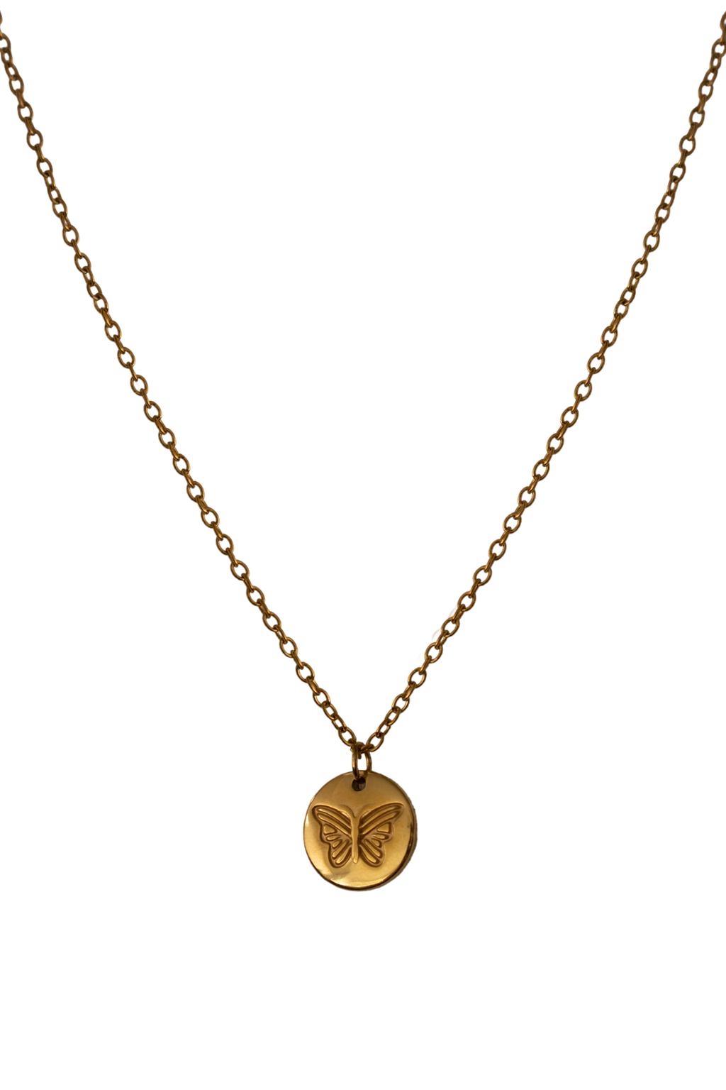 Gold Wings Necklace