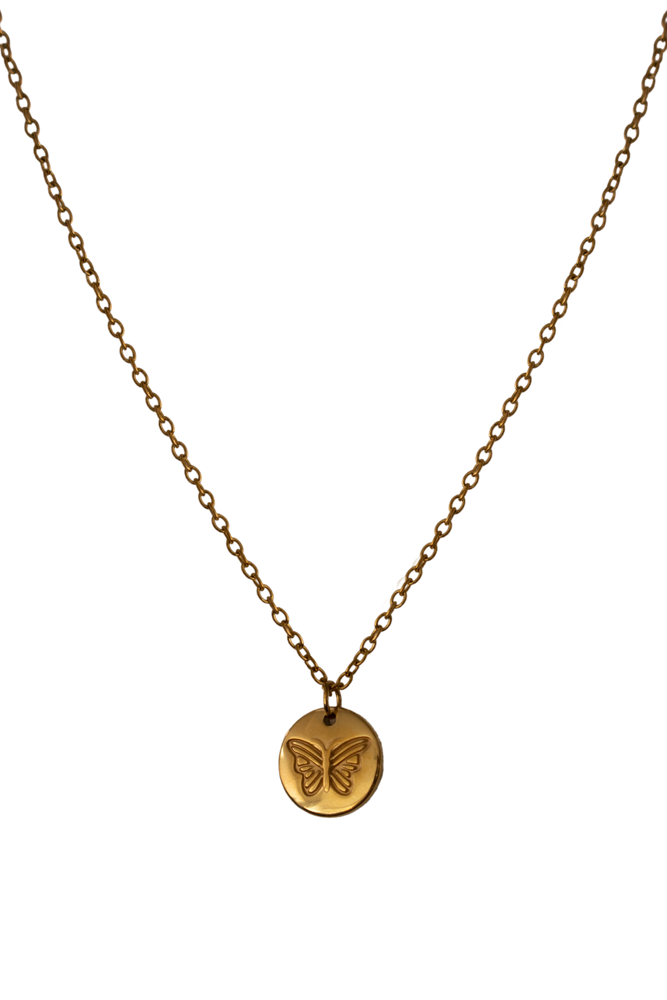 Gold Wings Necklace