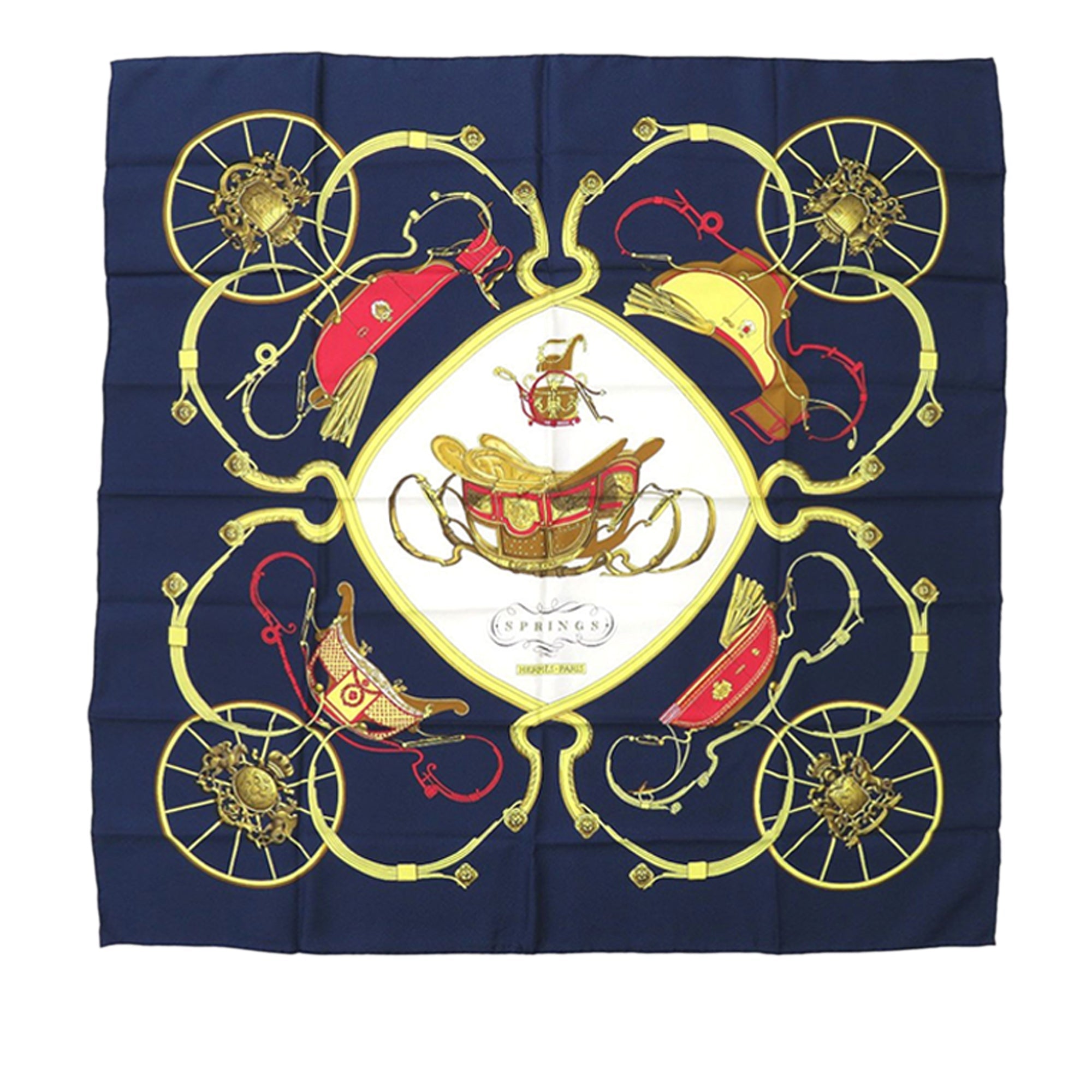 Springs Silk Scarf 90