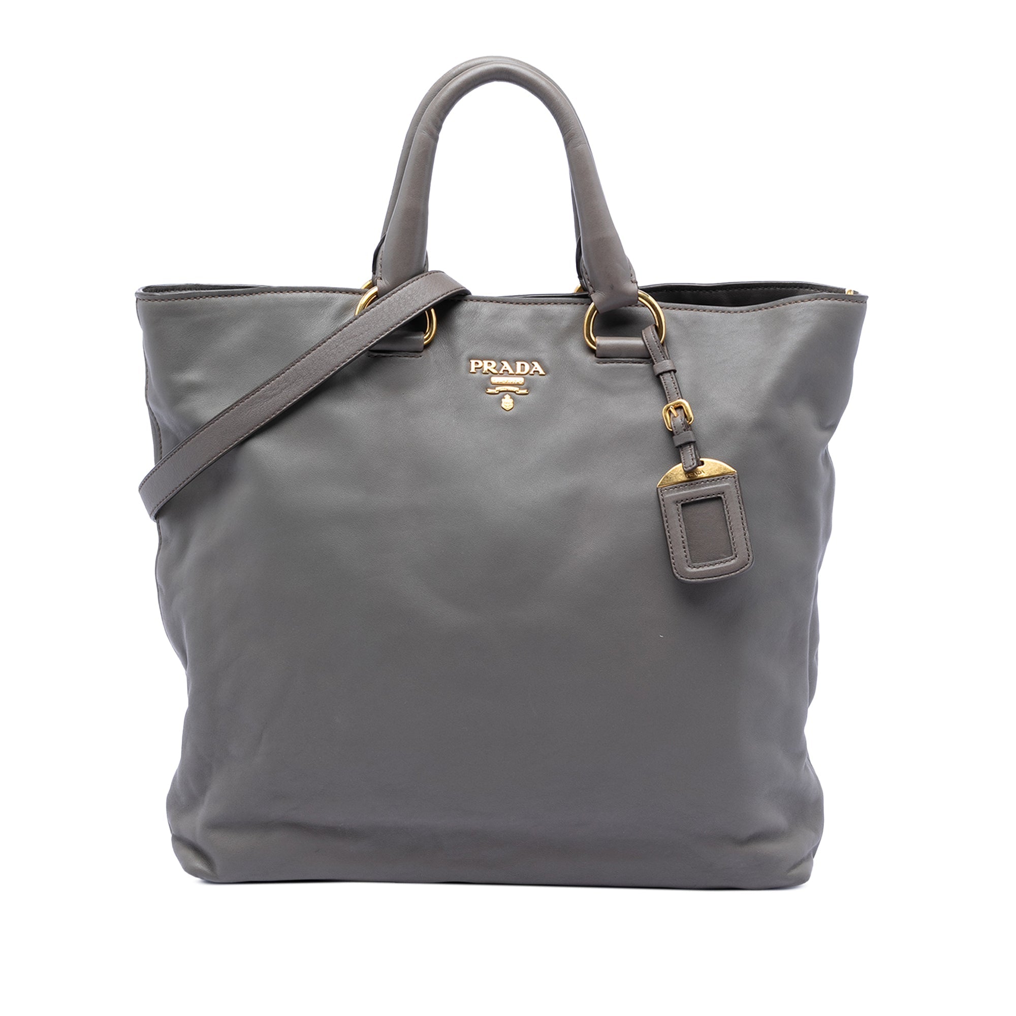 Soft Calf Open Convertible Tote
