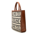 Small Textile All Over Vertical Cabas Tote