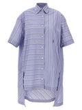 J.w.anderson Patchwork Cotton Dress — lavender