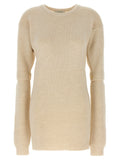 Lemaire Alpaca Blend Knit Dress — Cream