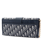 Oblique Canvas 30 Montaigne Clutch With Chain