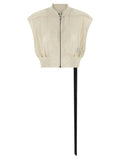 Drkshdw Tatlin Bomber Vest — Cream