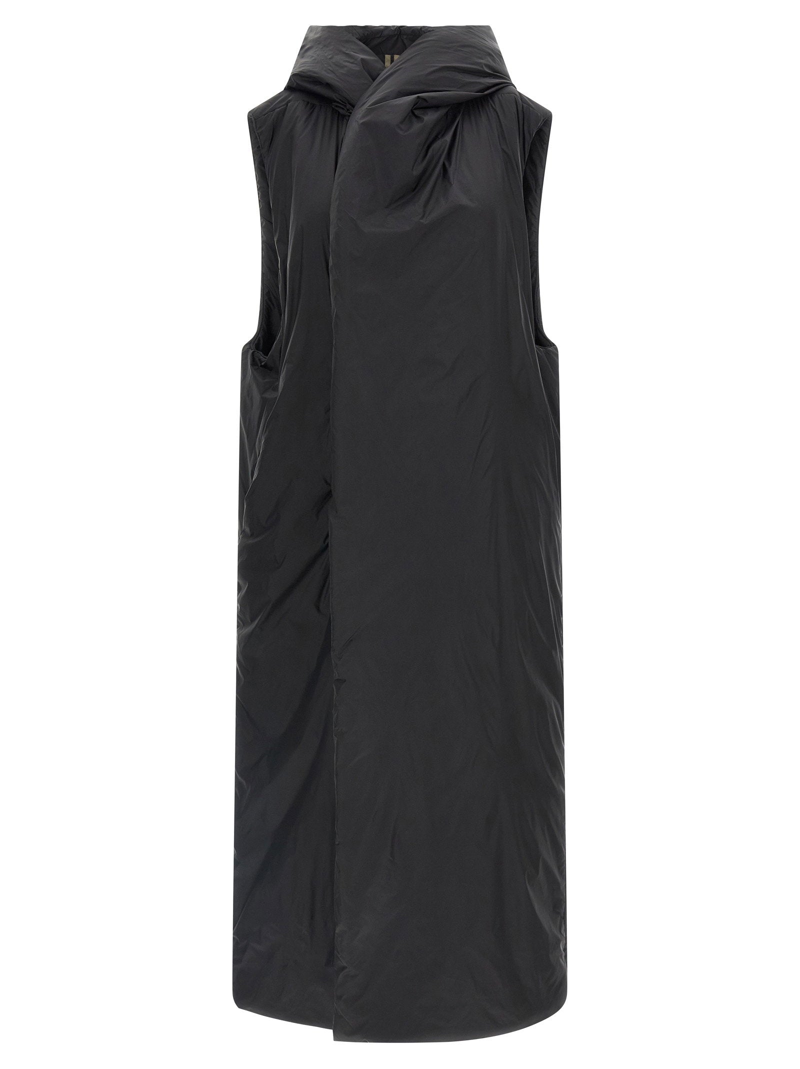 Drkshdw Padded Nylon Vest — Black