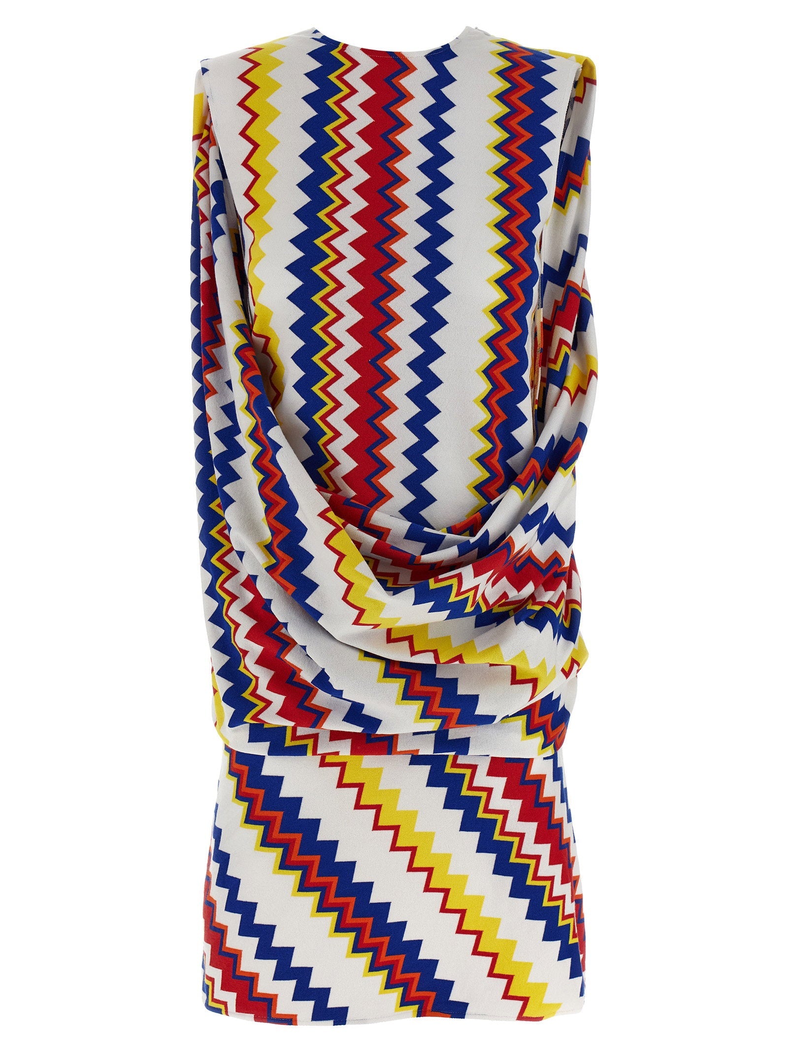 Missoni Peplos Dress — Multi