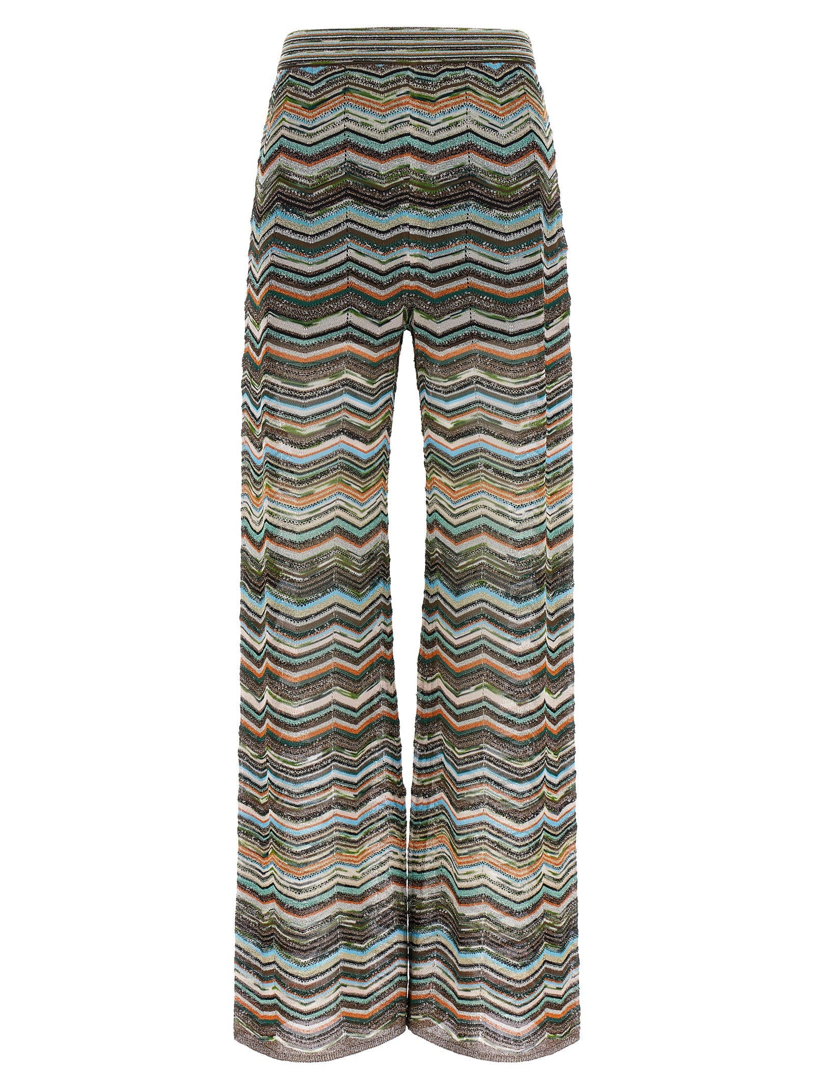 Missoni Palazzo Trousers — multicolor