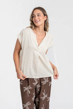 BLUSA  LINO