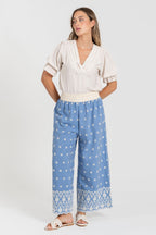 PANTALON  BORDADOS