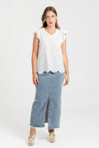 BLUSA  CALADO