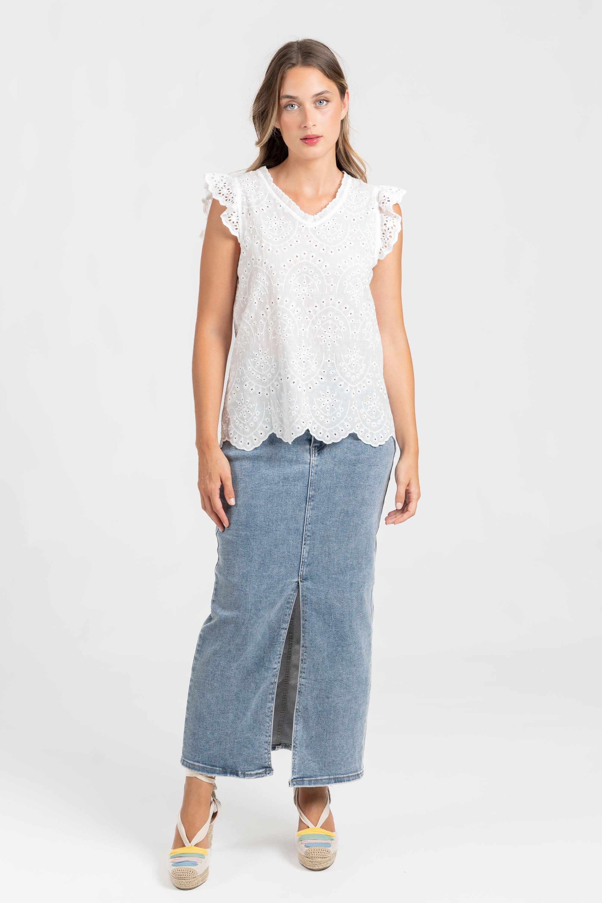 BLUSA  CALADO