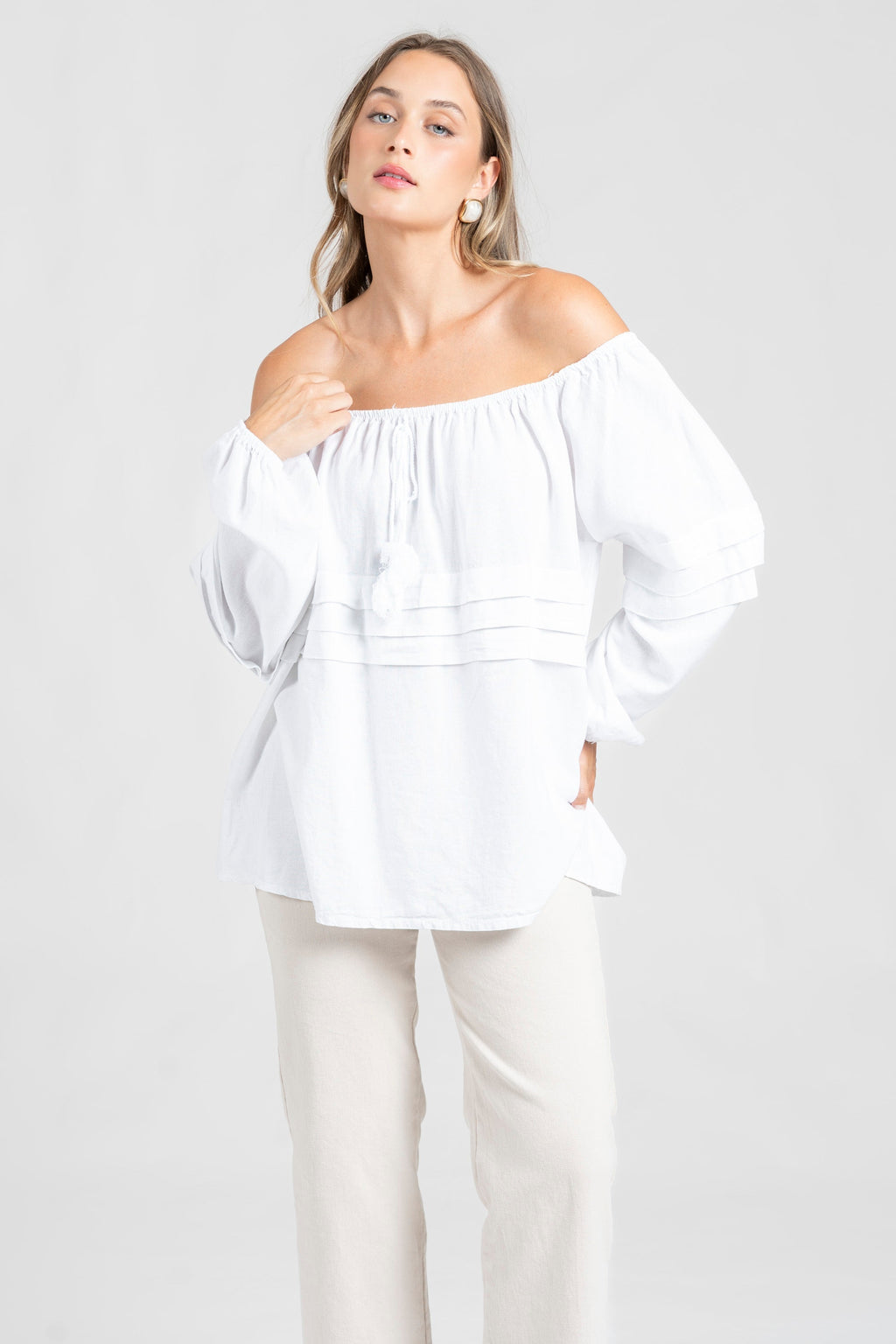 BLUSA  LINO