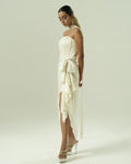 Beaded Draped Corset Set By KYNAH, Luxury Indian Fashion & Bridal Wear