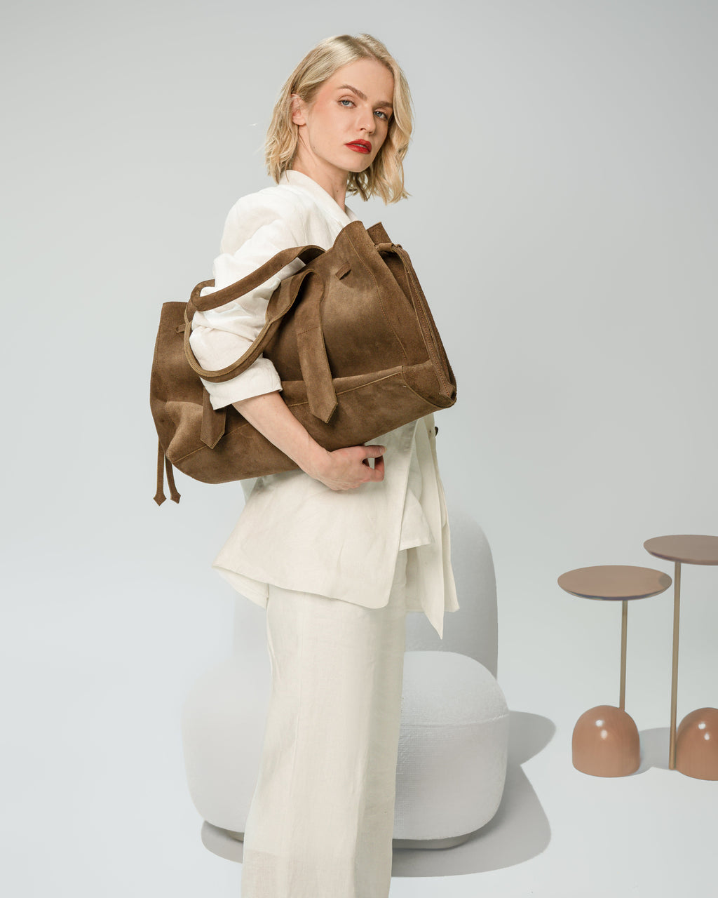 MAXI BAG LIZA SUEDE