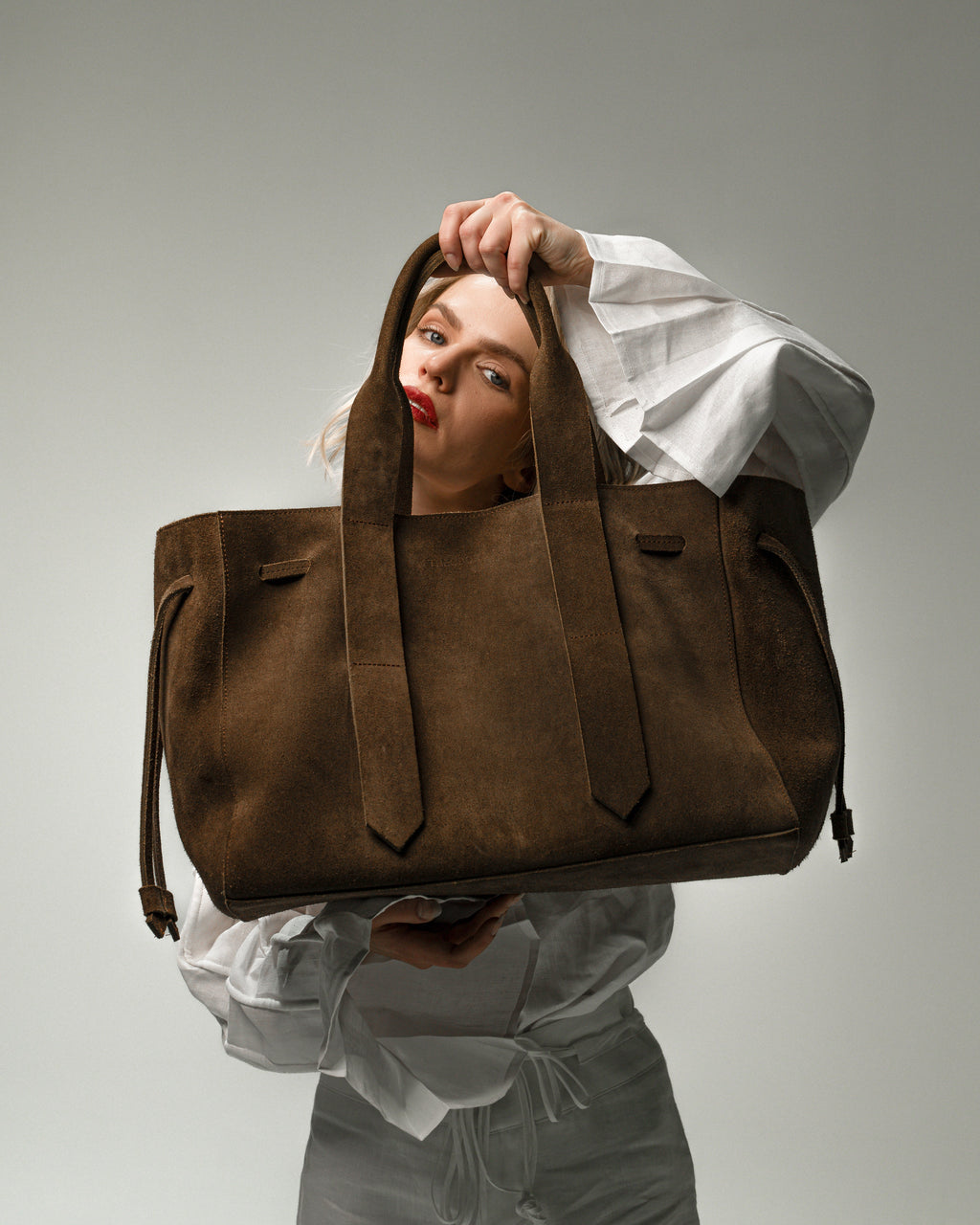 MAXI BAG LIZA SUEDE
