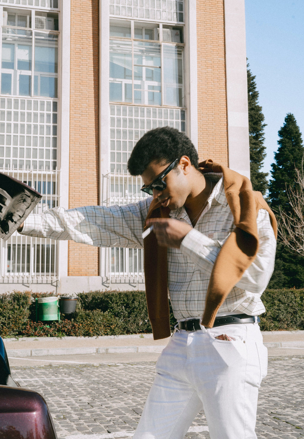 Jersey de Pico Marrón