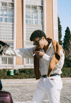 Jersey de Pico Marrón