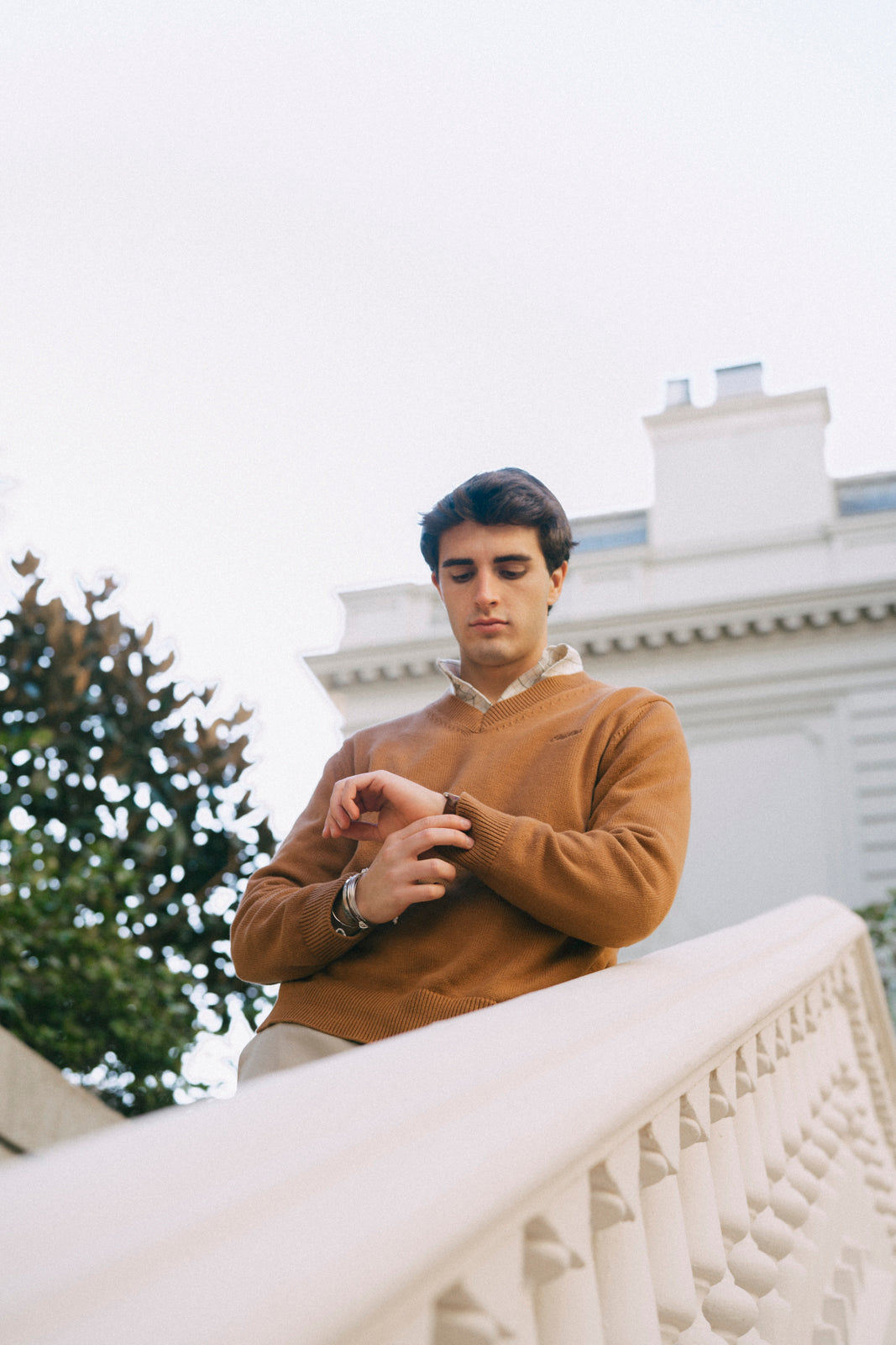 Jersey de Pico Marrón