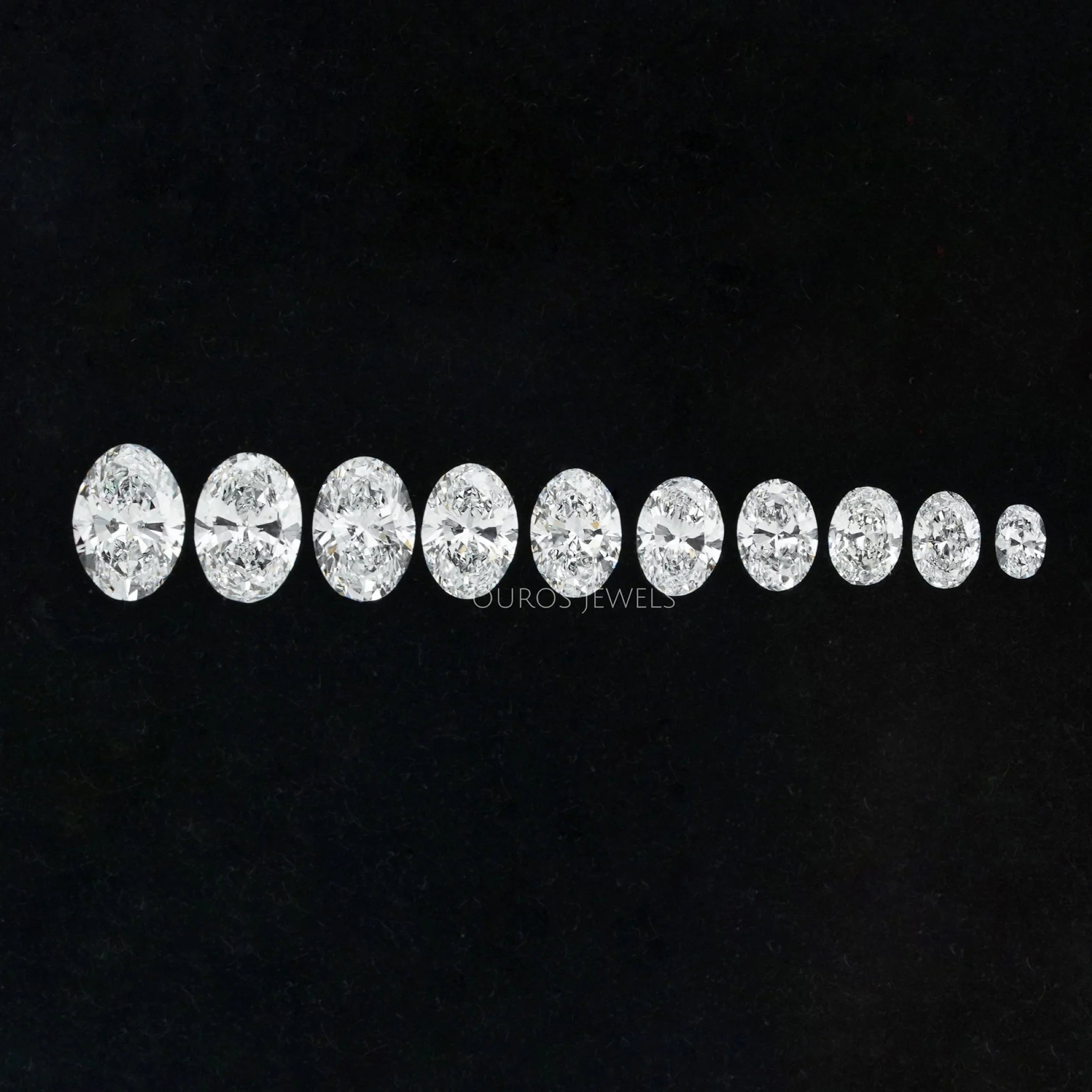Brilliant Cut Oval Lab Grown Diamond