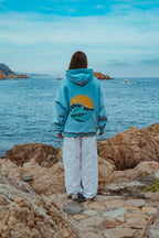 Baby Blue Outer Hoodie