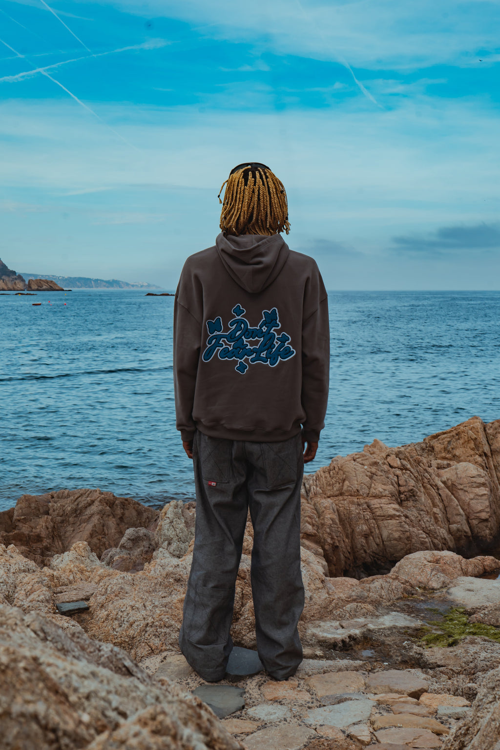 Gray Don't Fear Hoodie
