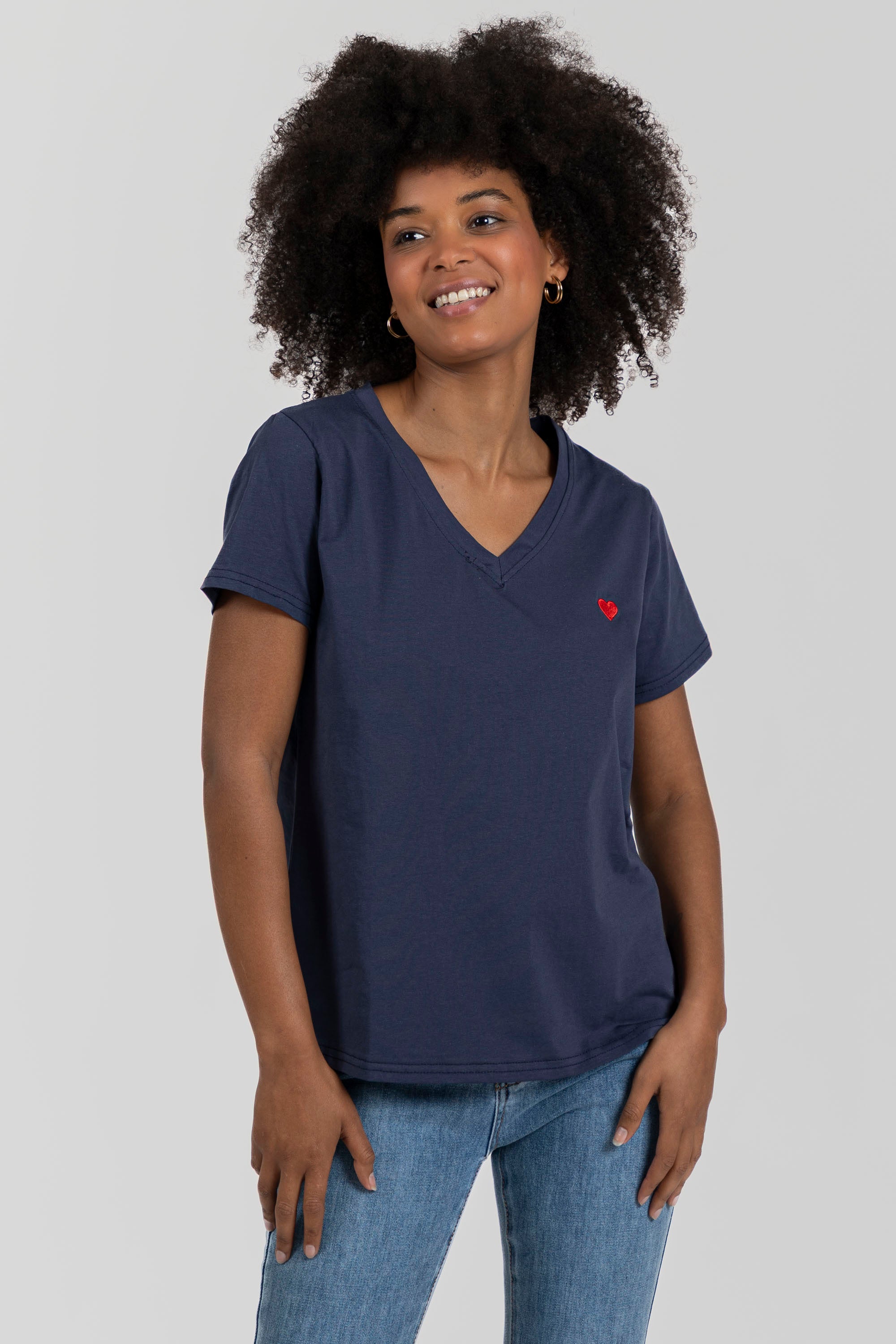 CAMISETA  CELESTE