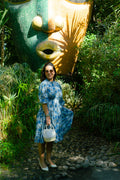 Vestido Primavera - Azul