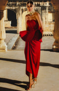 Peplum Corset Skirt Set By KYNAH, Luxury Indian Fashion & Bridal Wear