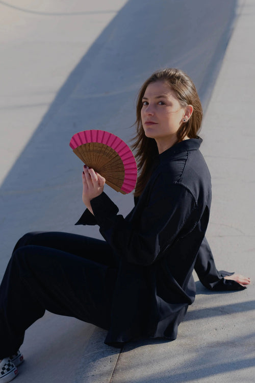 Abanico Petitó Frambuesa