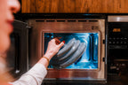 Couvercle en silicone pliable transparent pour micro-ondes