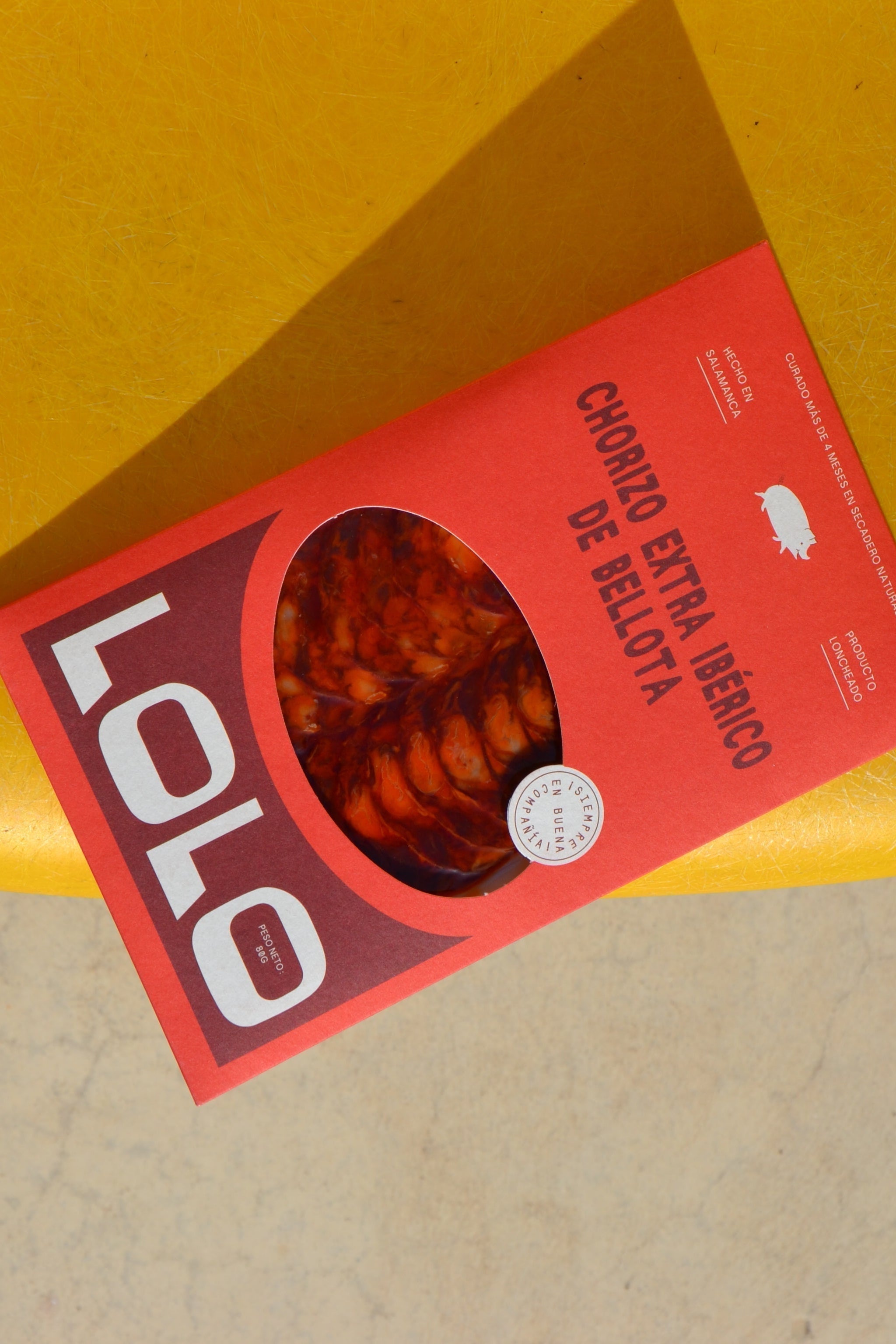 Chorizo Extra Ibérico de Bellota 100% Ibérico | Loncheado 80g