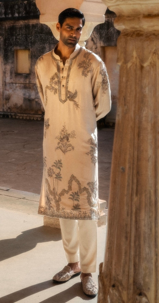 Aura Mens Kurta Set By KYNAH, Luxury Indian Fashion & Bridal Wear