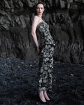 Metallic Embroidered Corset Set By KYNAH, Luxury Indian Fashion & Bridal Wear
