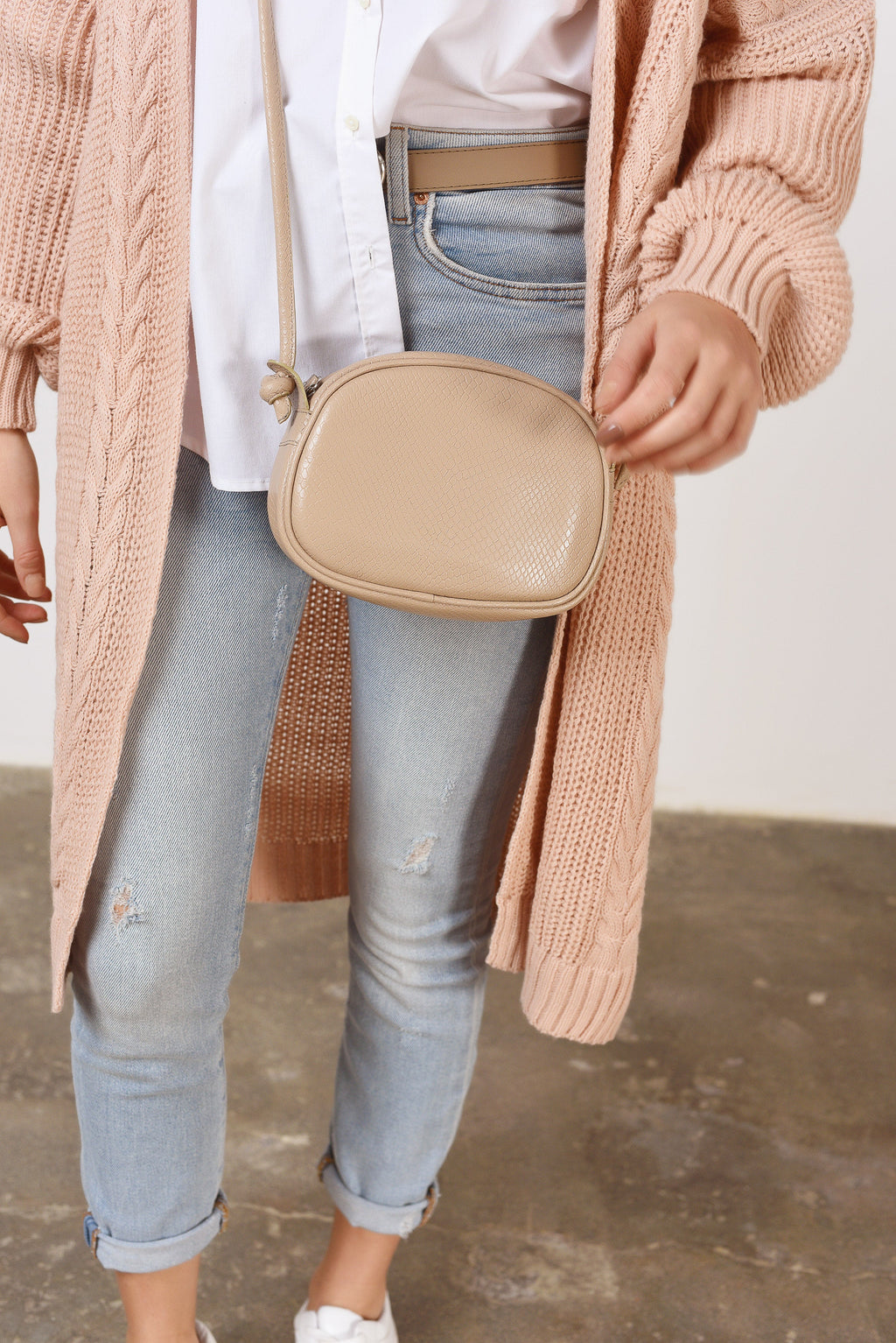 BOLSO CIBELES | NUDE REPTIL