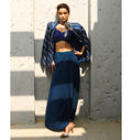 Lena Drape Skirt Set By KYNAH, Luxury Indian Fashion & Bridal Wear